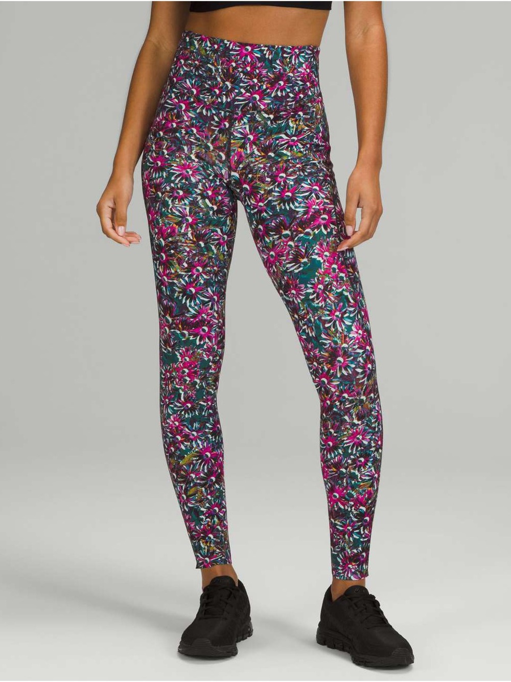 Lululemon Floral Electric Multi Swift Speed High-Rise size 12